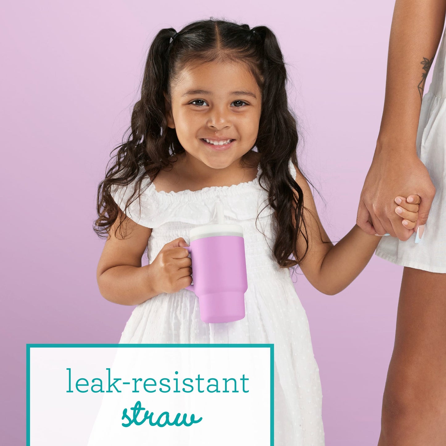 My 1st Tumbler Silicone 9oz - Lilac