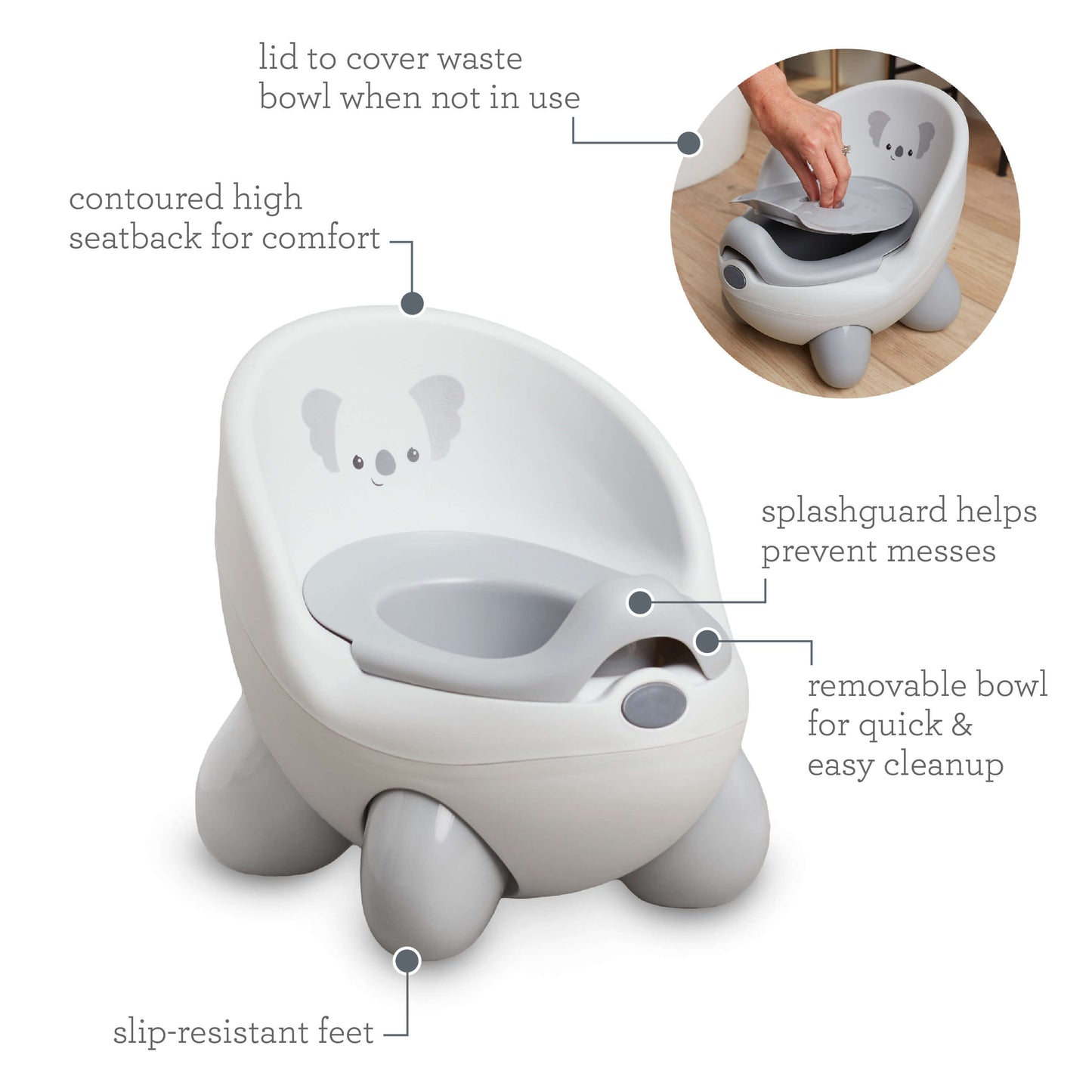 Potty Pals Potty Seat, Koala