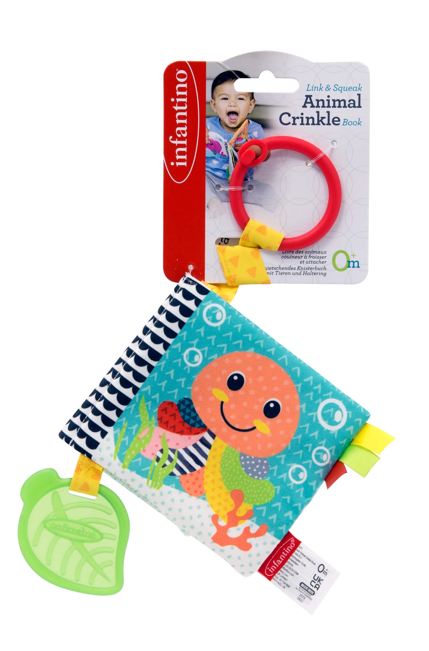 Link & Squeak Animal Crinkle Book