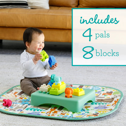 Super Soft 1st Building Blocks Play Mat & Activity Station