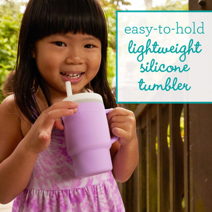 My 1st Tumbler Silicone 9oz - Lilac