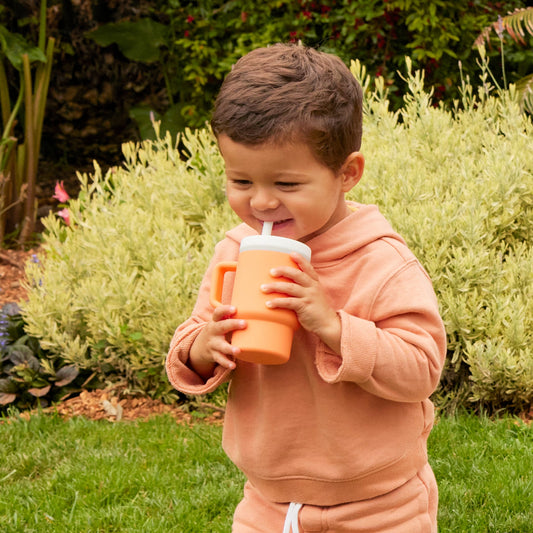 My 1st Tumbler Silicone 9oz - Creamsicle