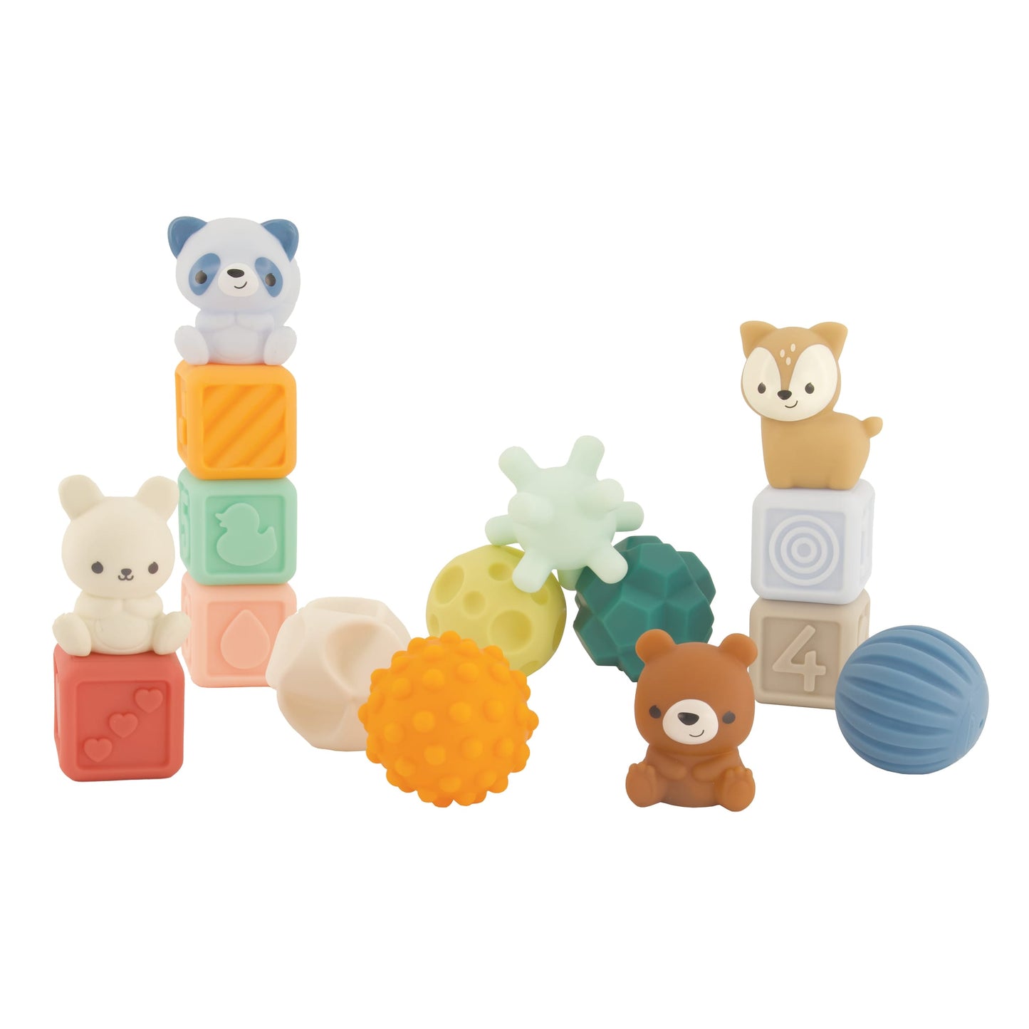 Balls, Blocks & Buddies Activity Toy Set