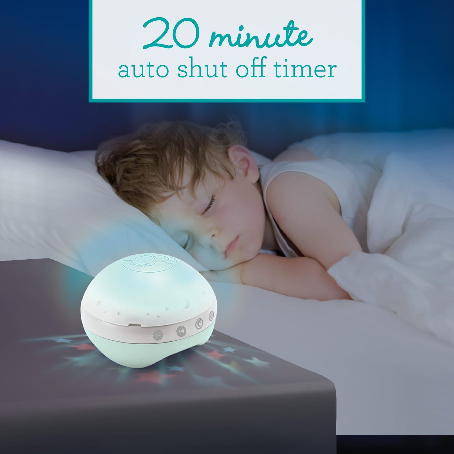 3-in-1 Projector Musical Mobile, Sage