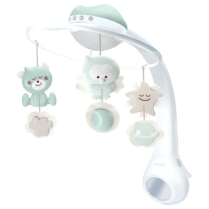 3-in-1 Projector Musical Mobile, Sage