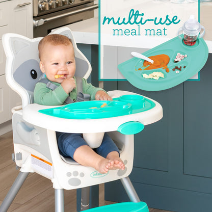 Grow-With-Me 4-in-1 Convertible High Chair, Raccoon
