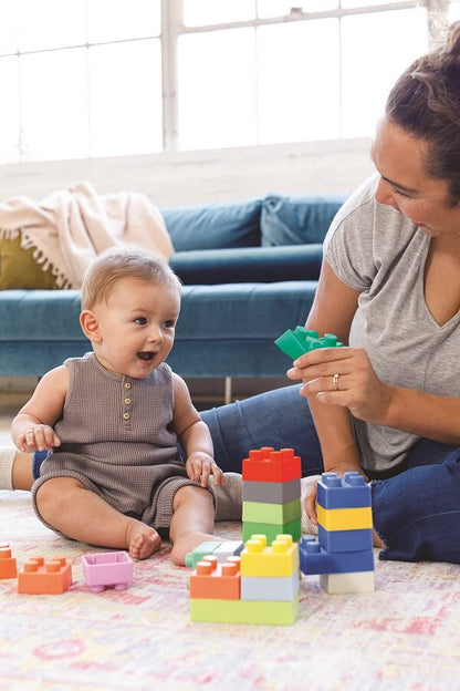 2-in-1 Super Sort Teether & Building Blocks