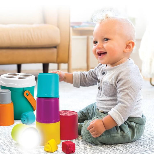 Shape Sorting Stack'n Nest Buckets