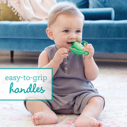 LIL' NIBBLES SILICONE TEETHER™