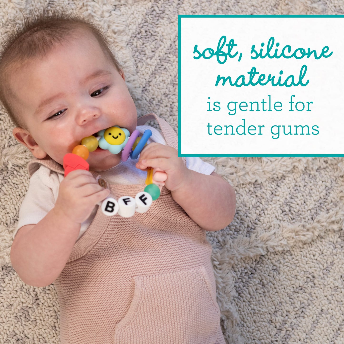 Friendship Teether™ - I Love U Silicone