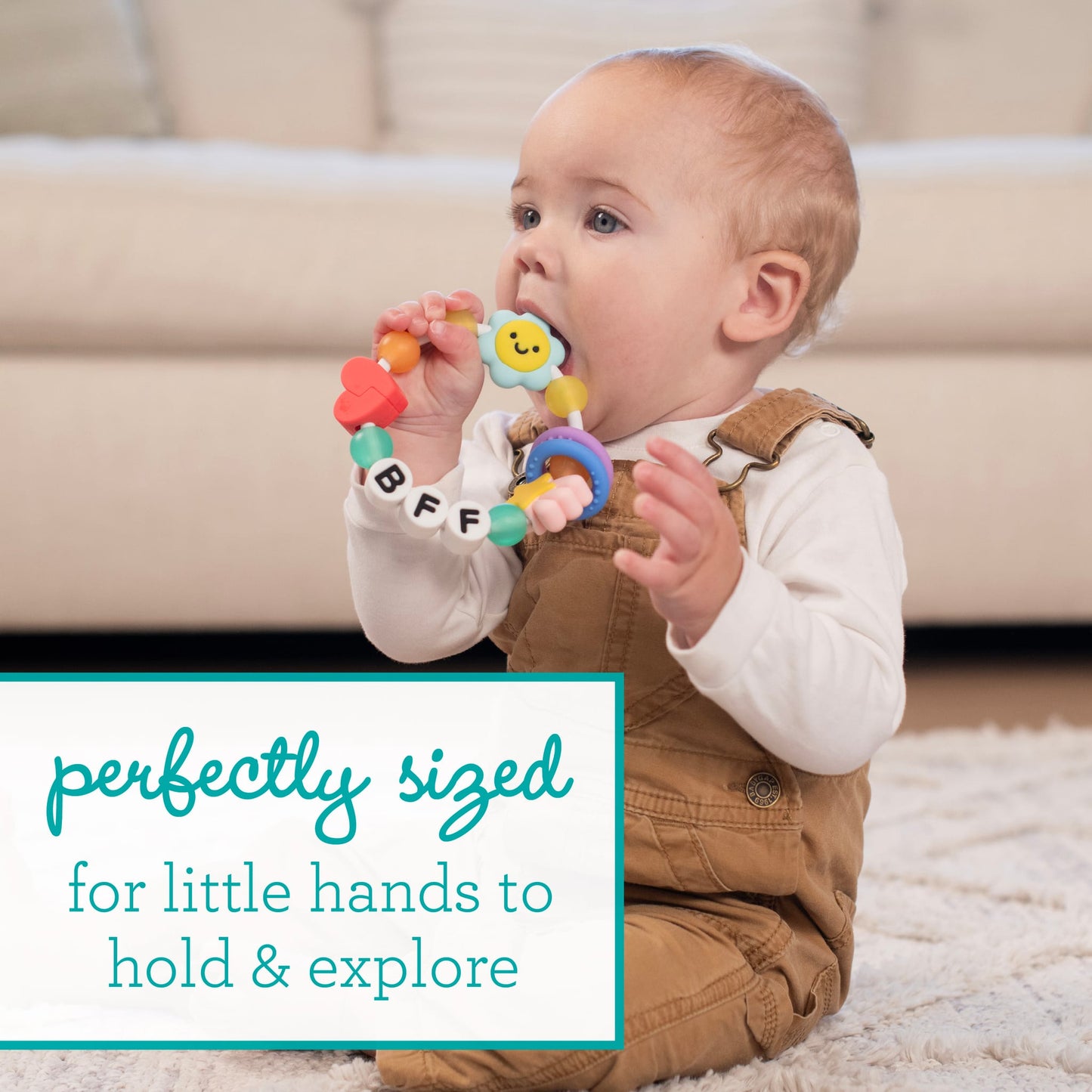 Friendship Teether™ - I Love U Silicone
