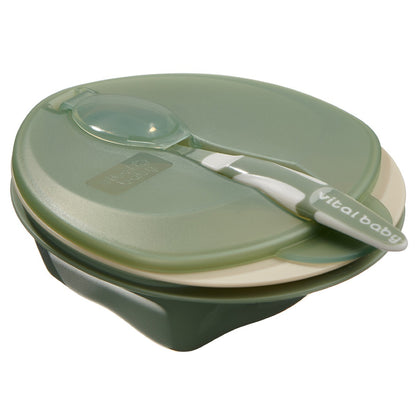 Scoop feeding set 2pk - Natural Moss