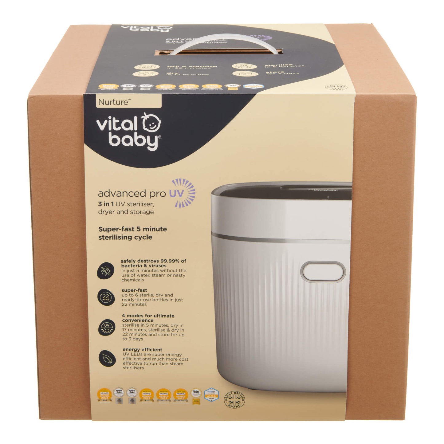 Advanced  Pro  UV  Sterilizer  &  Dryer