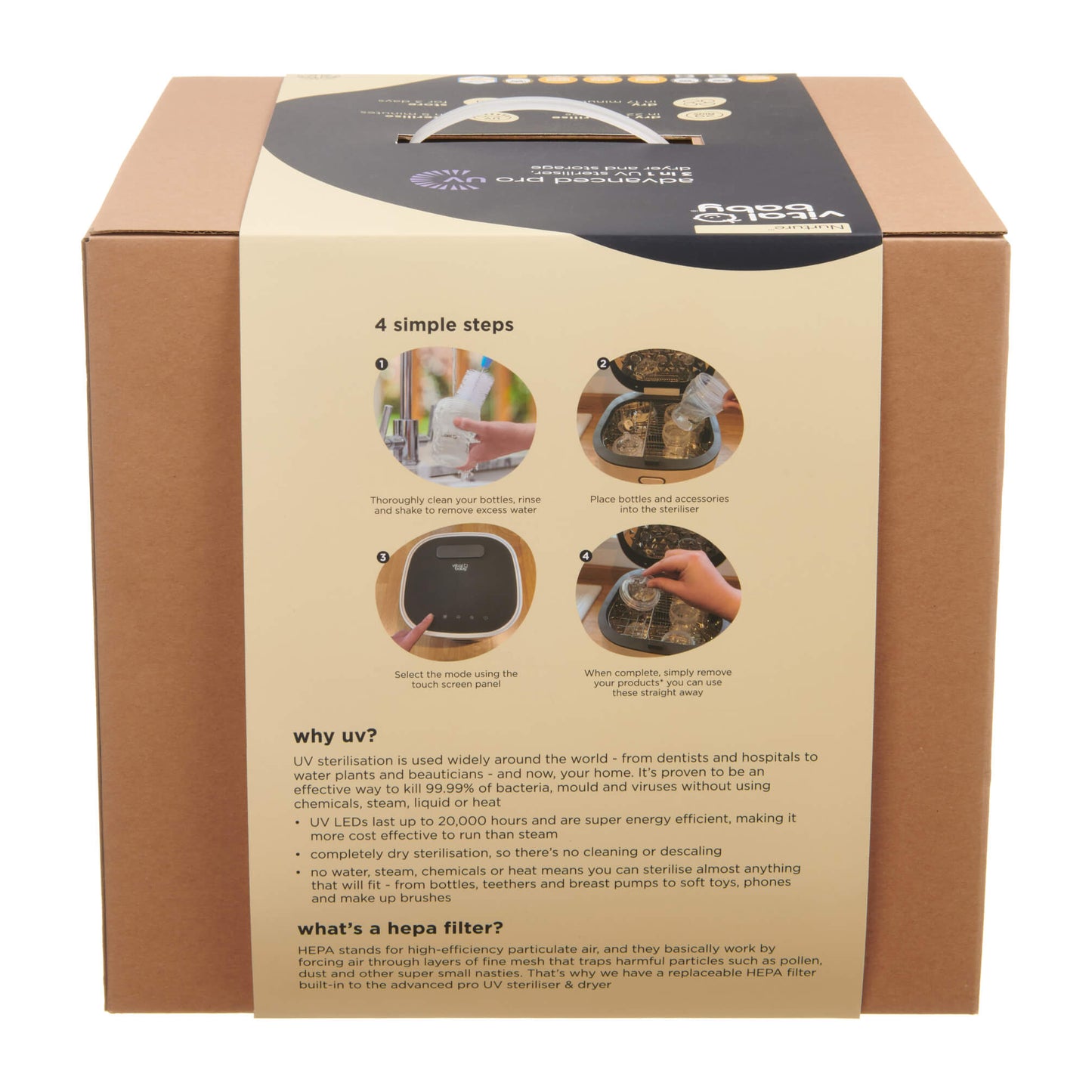 Advanced  Pro  UV  Sterilizer  &  Dryer