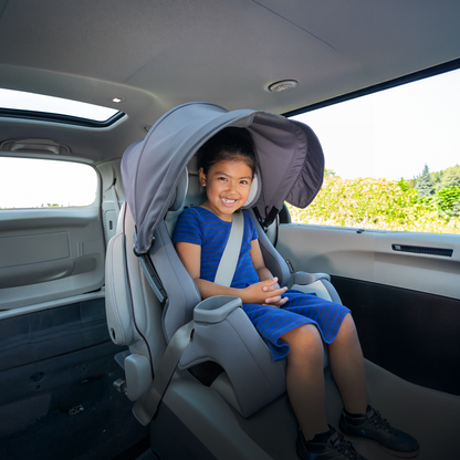 Cover Me™ 4-in-1 Convertible Car Seat - Gray