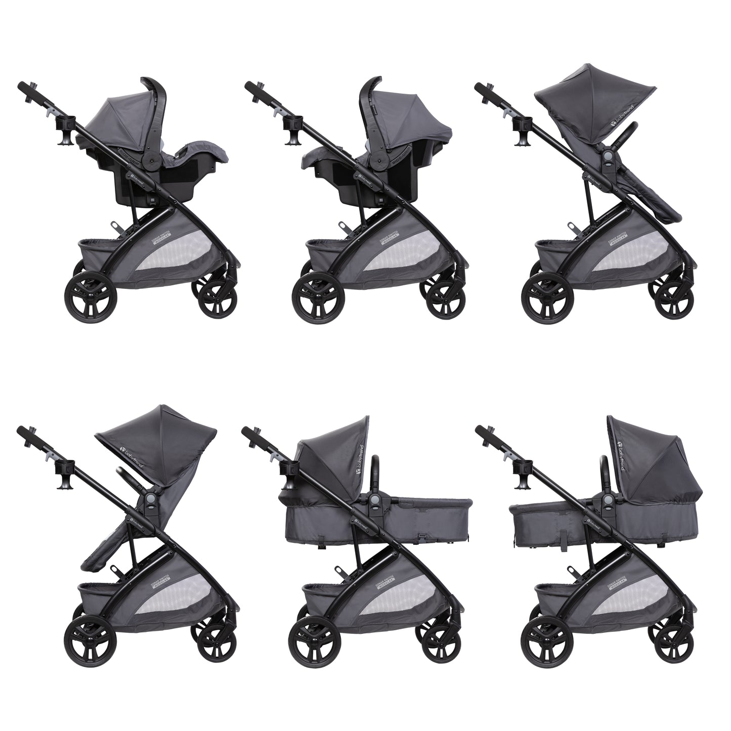Sonar Switch 6 in 1 Modular Travel System
