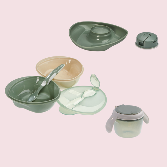 Matching Mealtime Set - Moss
