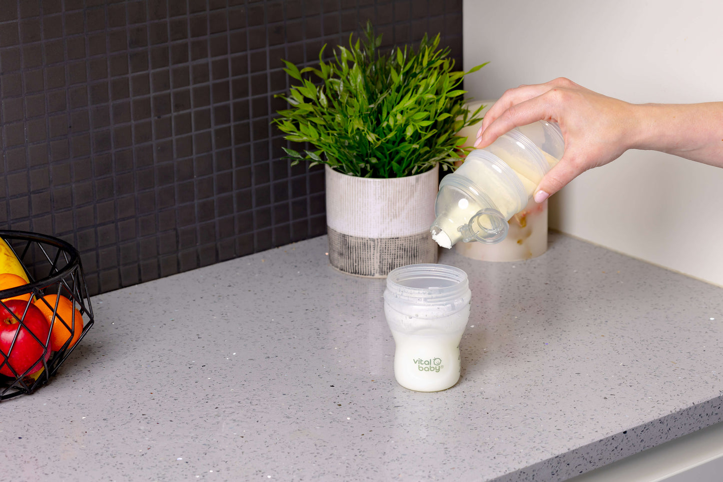 stacking   milk   formula   dispenser