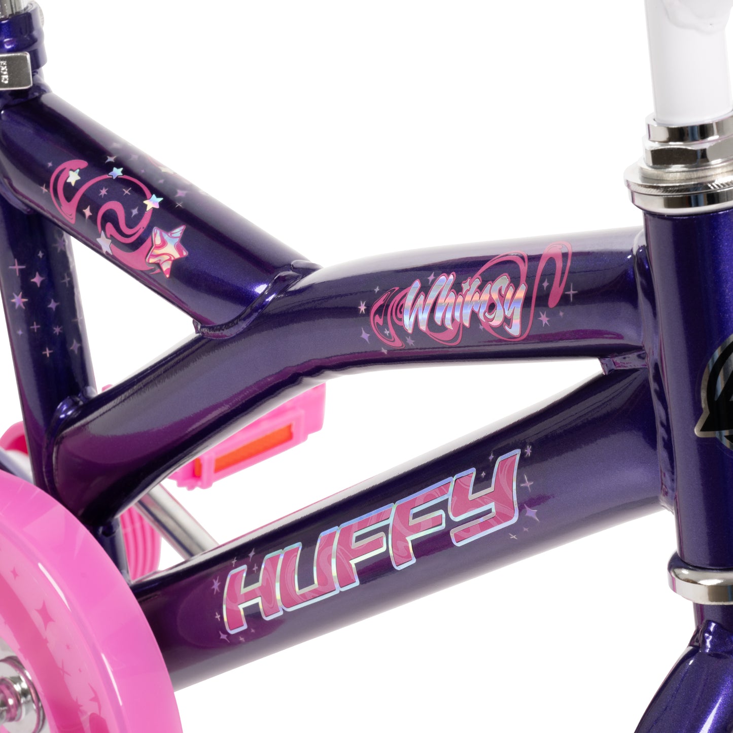 Whimsy Girls' Bike, 16-Inch, Purple
