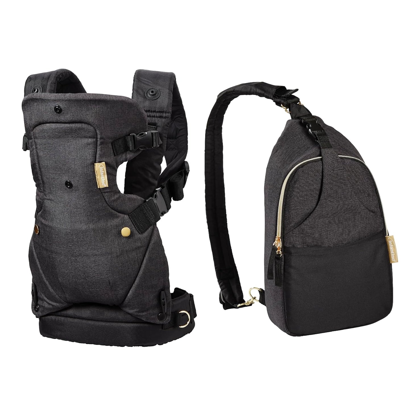 Flip 4-in-1 Convertible Carrier & Crossbody Diaper Bag Set