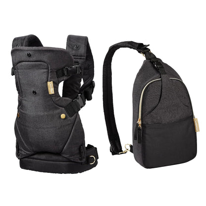 Flip 4-in-1 Convertible Carrier & Crossbody Diaper Bag Set