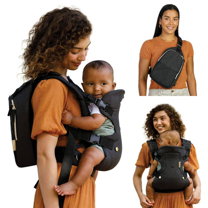 Flip 4-in-1 Convertible Carrier & Crossbody Diaper Bag Set