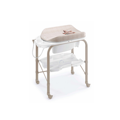 Cambio Bath Tub & Changing Station - White