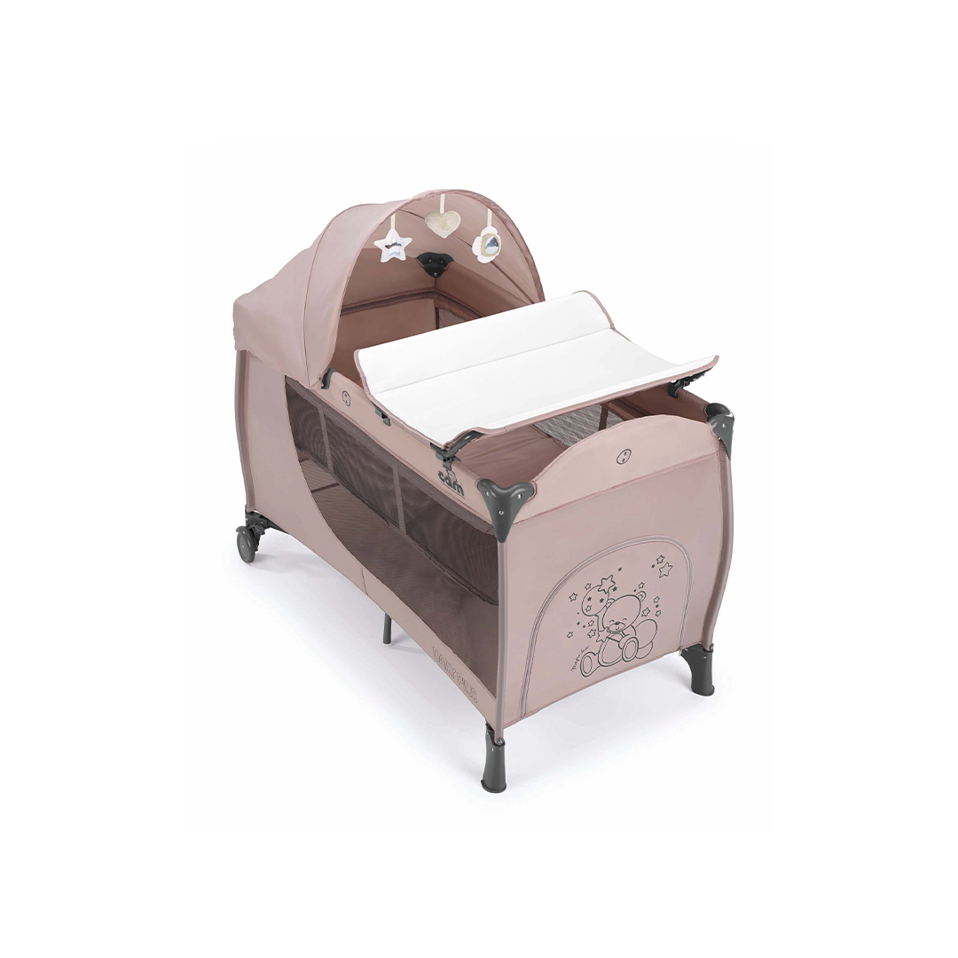 Daily Plus Travel Cot - Pink