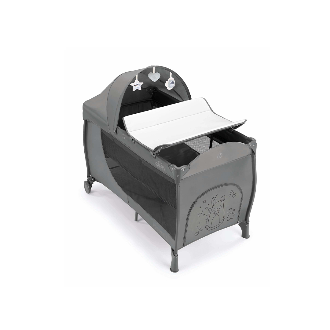 Daily Plus Travel Cot - Gray