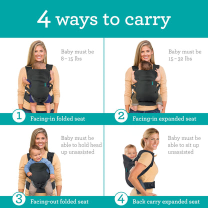 FLIP™ LIGHT & AIRY 4-IN-1 CONVERTIBLE CARRIER