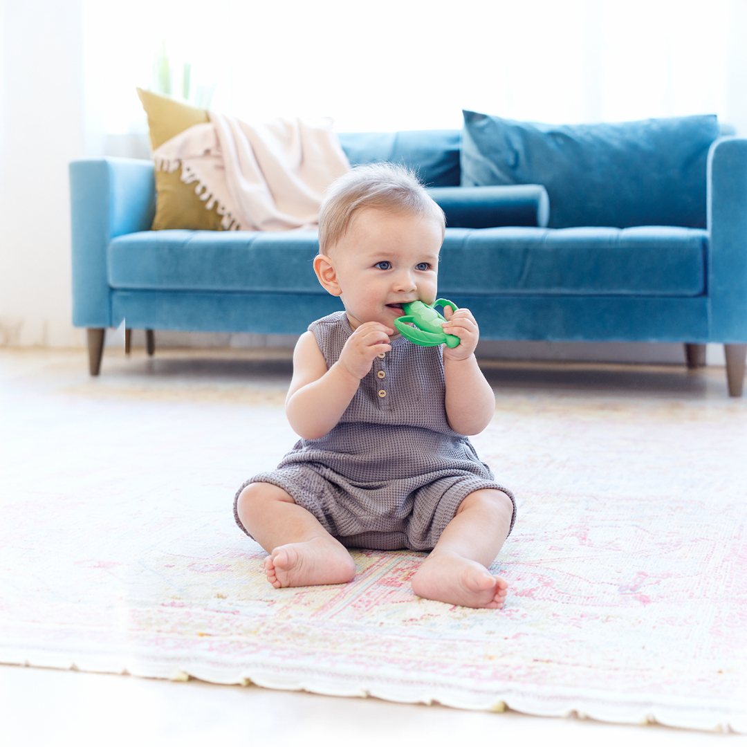 LIL' NIBBLES SILICONE TEETHER™