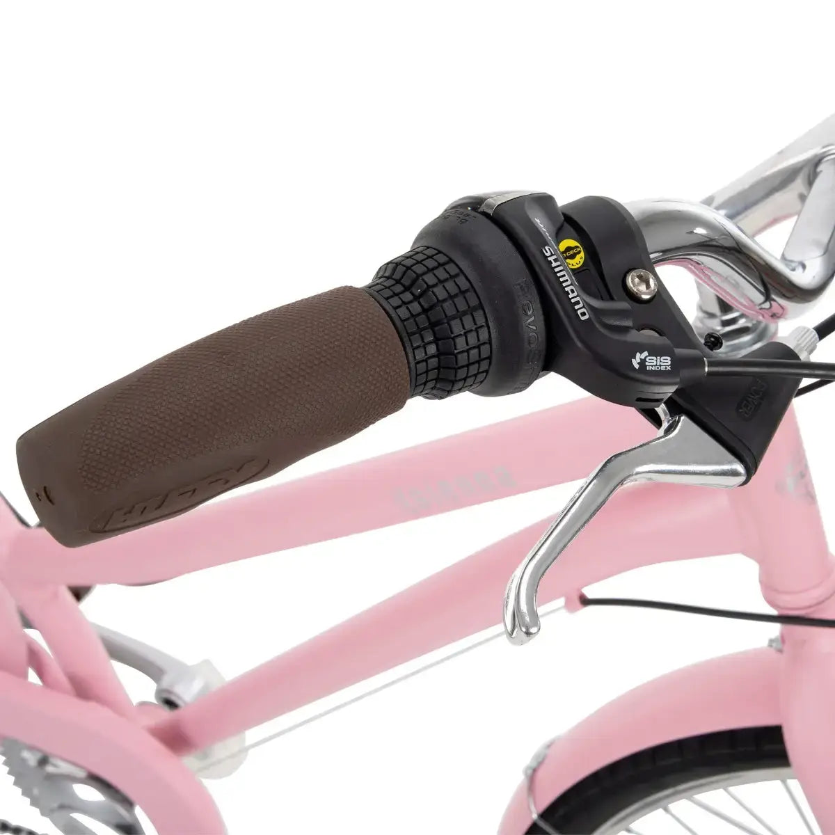 Sienna Women's 27.5" 7-Speed Comfort Bike, Pale Pink